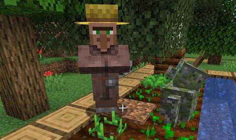 我的世界怎么引诱村民[图2]