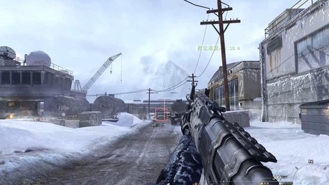 使命召唤6雪地怎么过