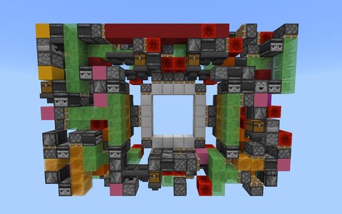 我的世界怎么做机关墙