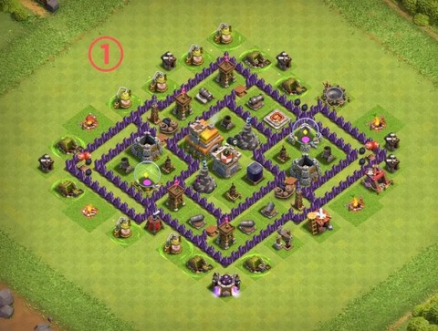 部落冲突7本阵型怎么摆[图2]